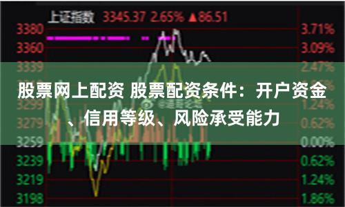 股票网上配资 股票配资条件：开户资金、信用等级、风险承受能力